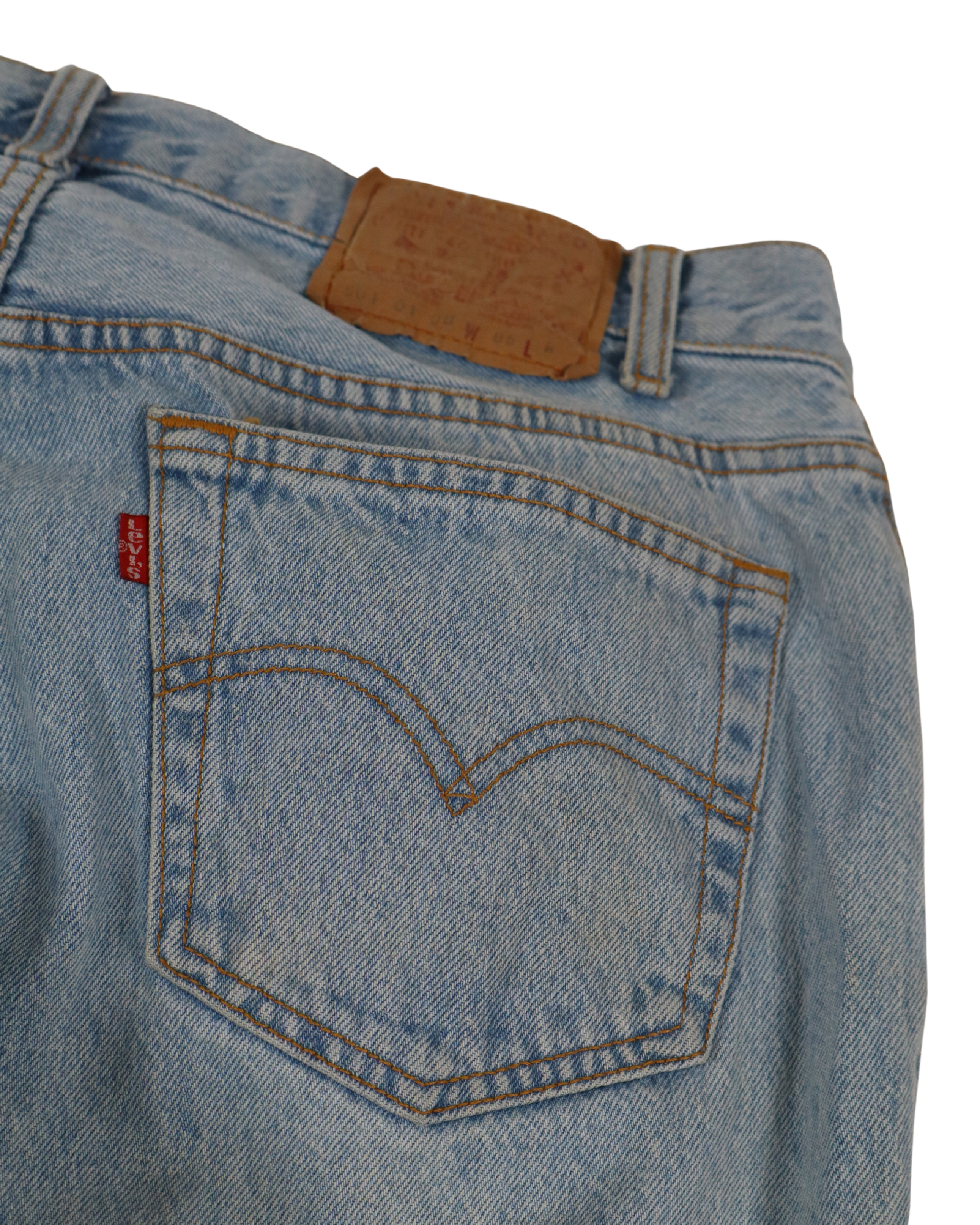 Jean Levi's 501 bleu clair patine