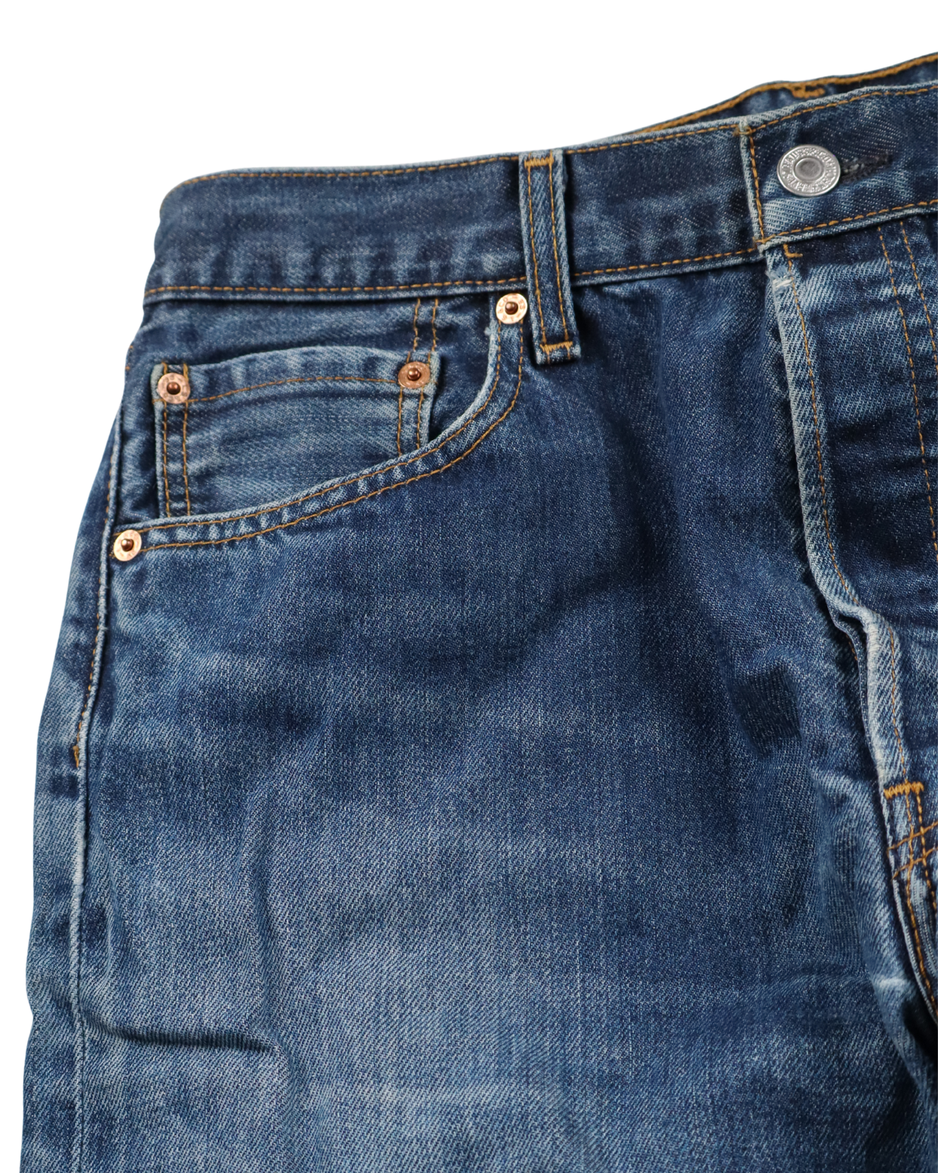 Jean Levi's 501 bleu patine