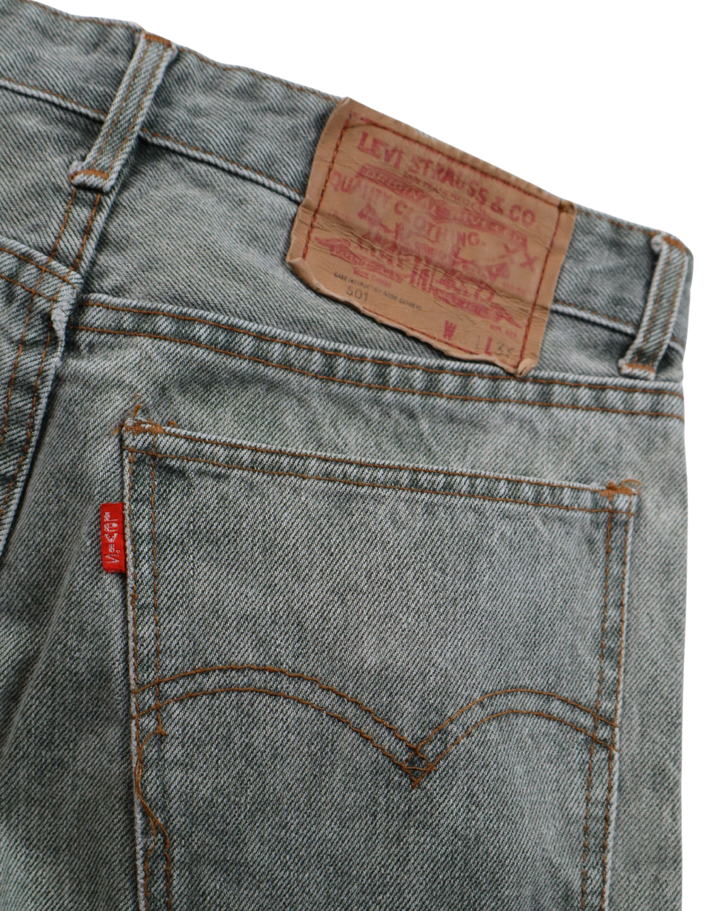 Jean Levi's 501 gris patine