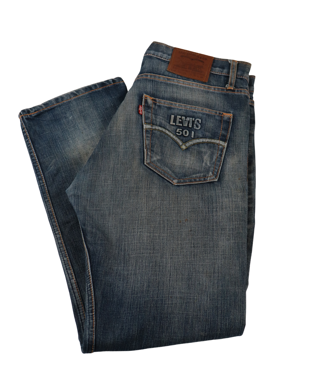 Jean Levi's 501 bleu patine