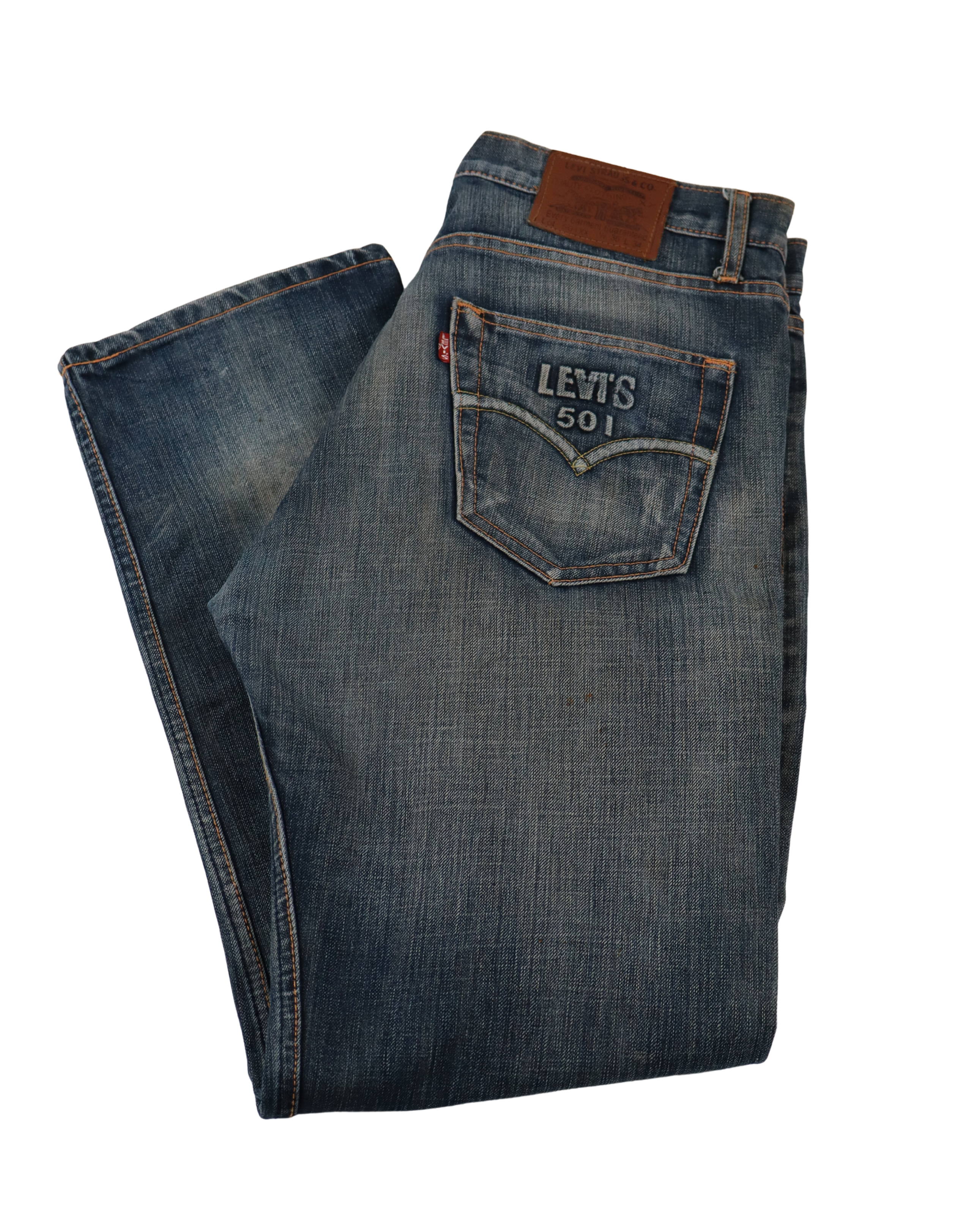 Jean Levi's 501 bleu patine