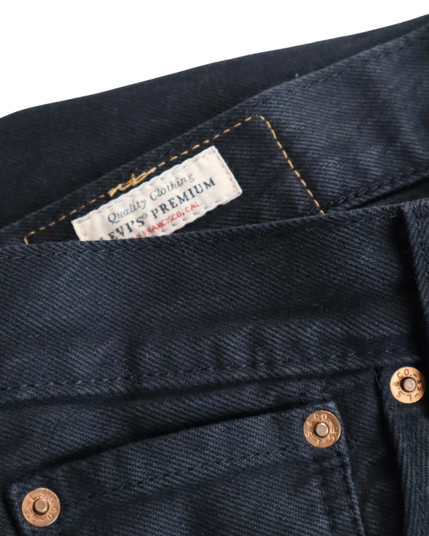 Jean Levi's 501 noir