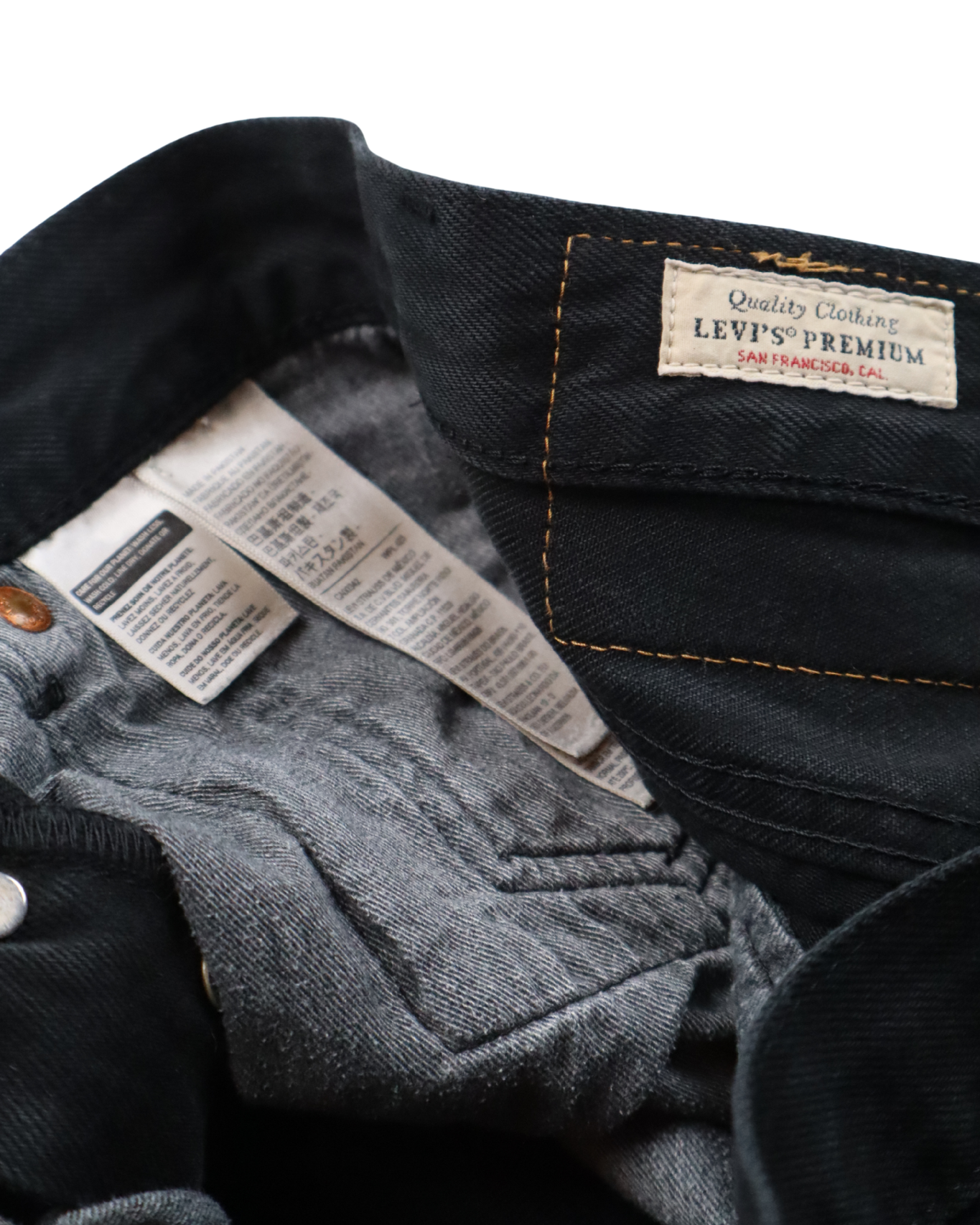 Jean Levi's 501 noir