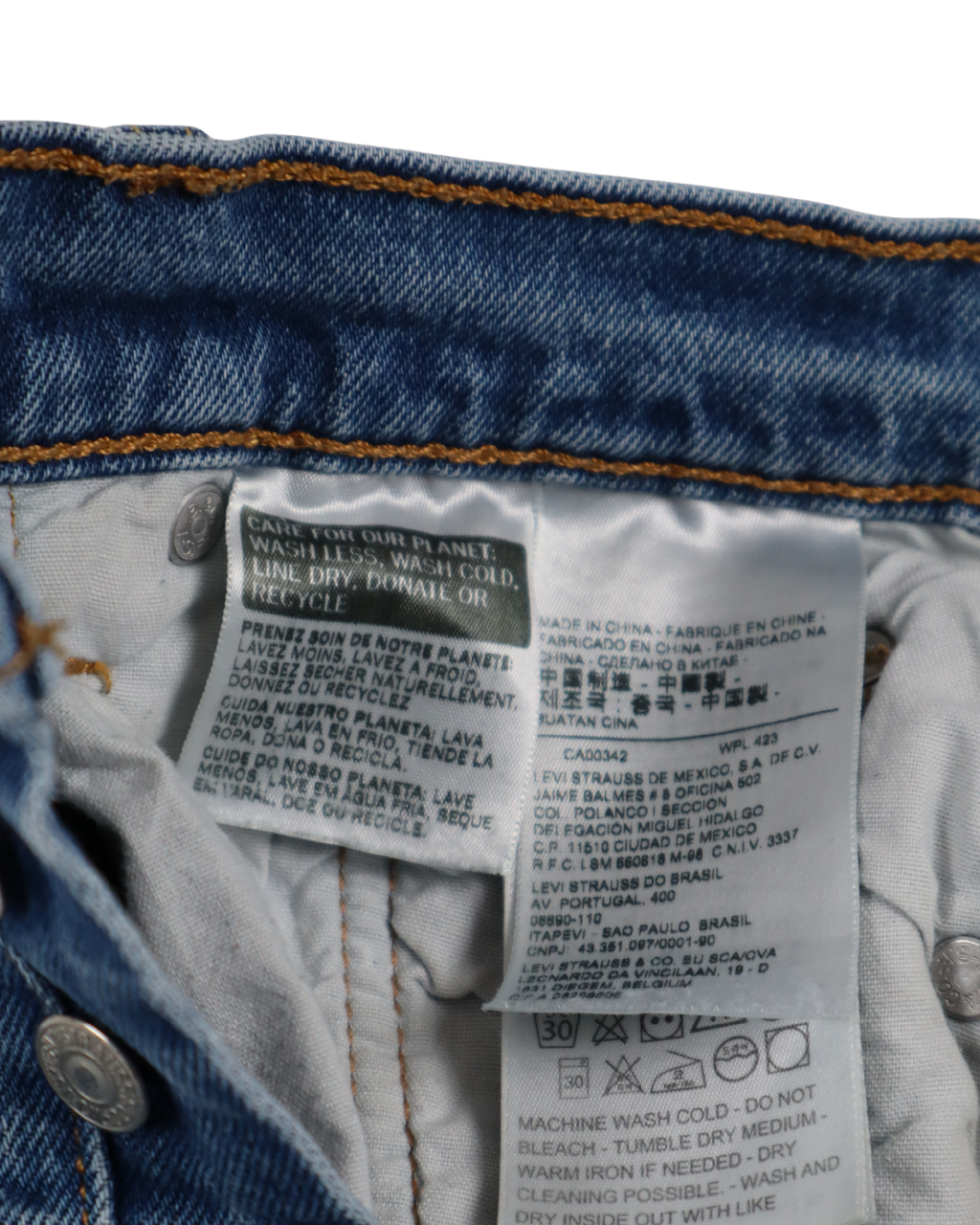 Jean Levi's 501 bleu clair