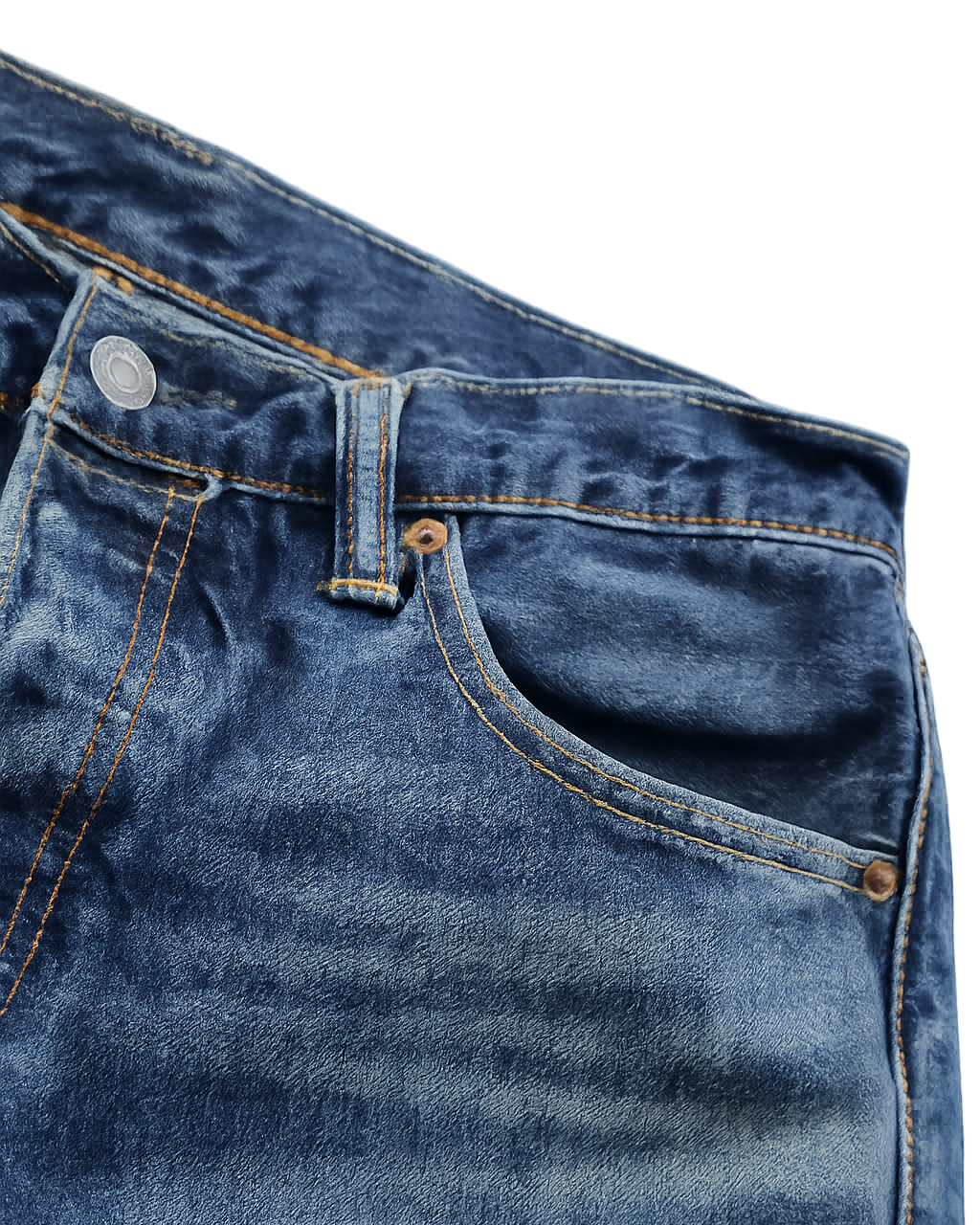 Jean Levi's 501 bleu patine