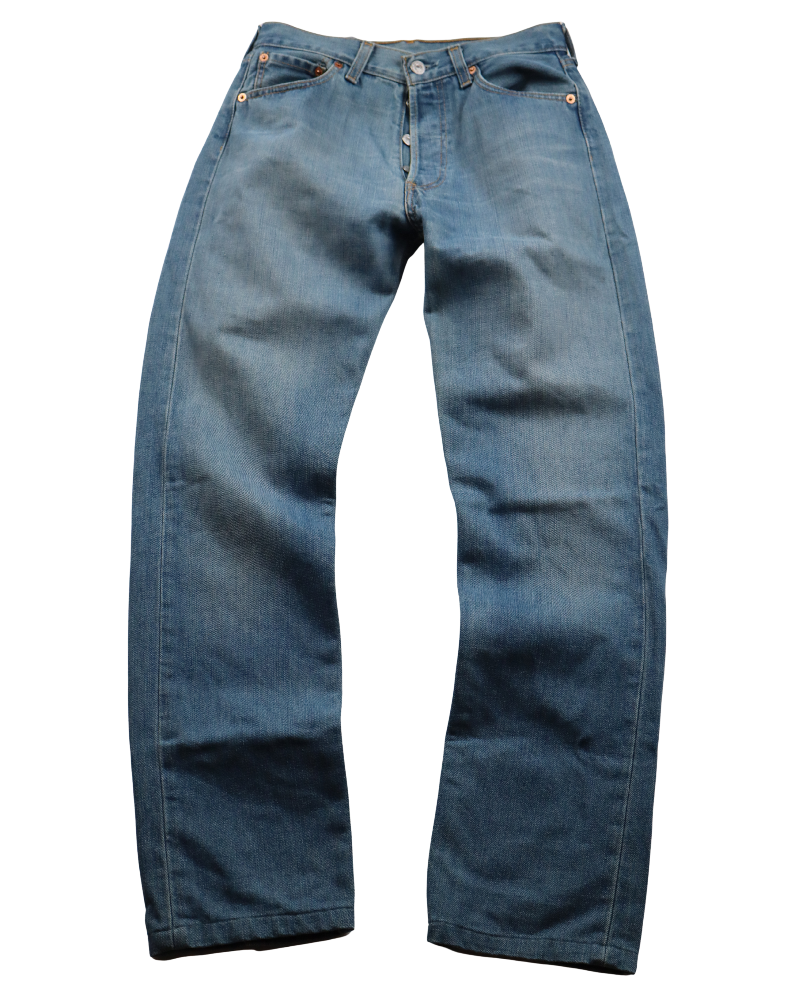 Jean Levi's 501 bleu clair patine