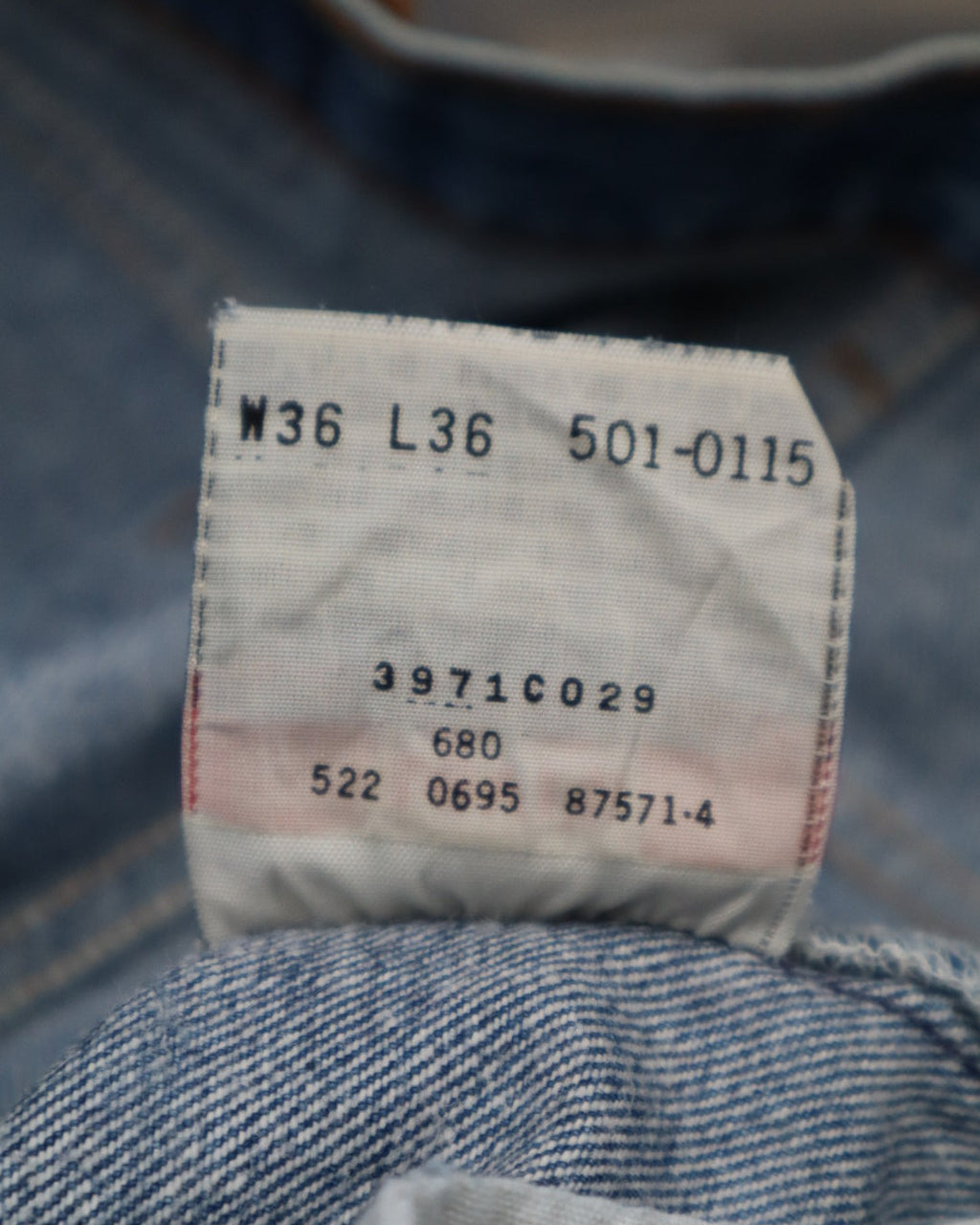 Jean Levi's 501 bleu