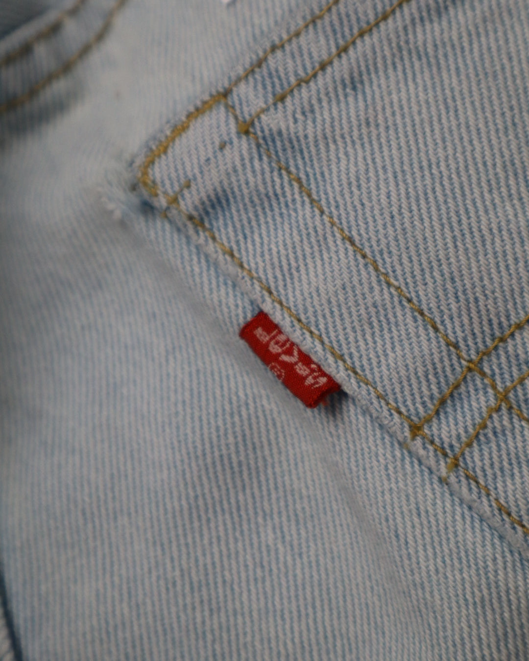 Jean Levi's 501 bleu clair patine