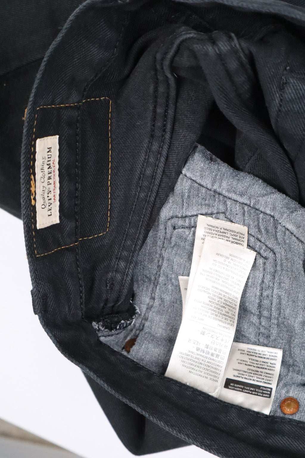 Jean Levi's 501 noir