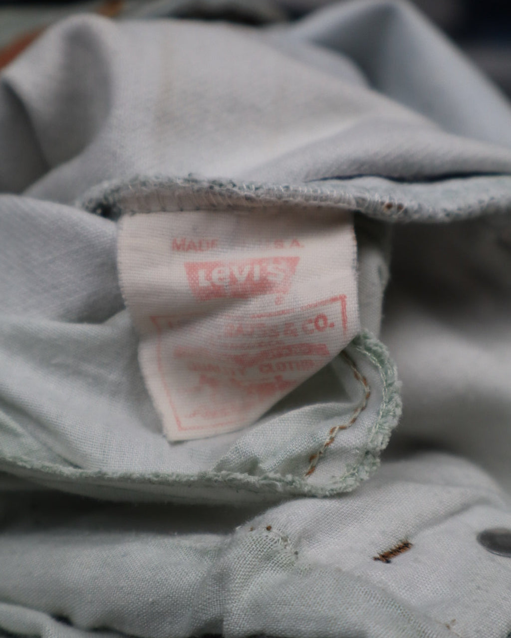 Jean Levi's 501 gris patine