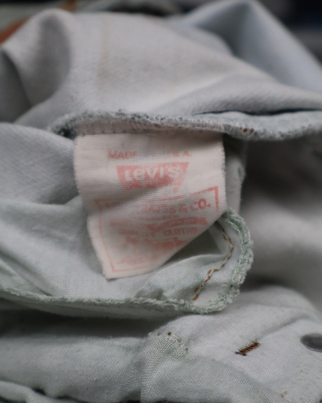 Jean Levi's 501 gris patine