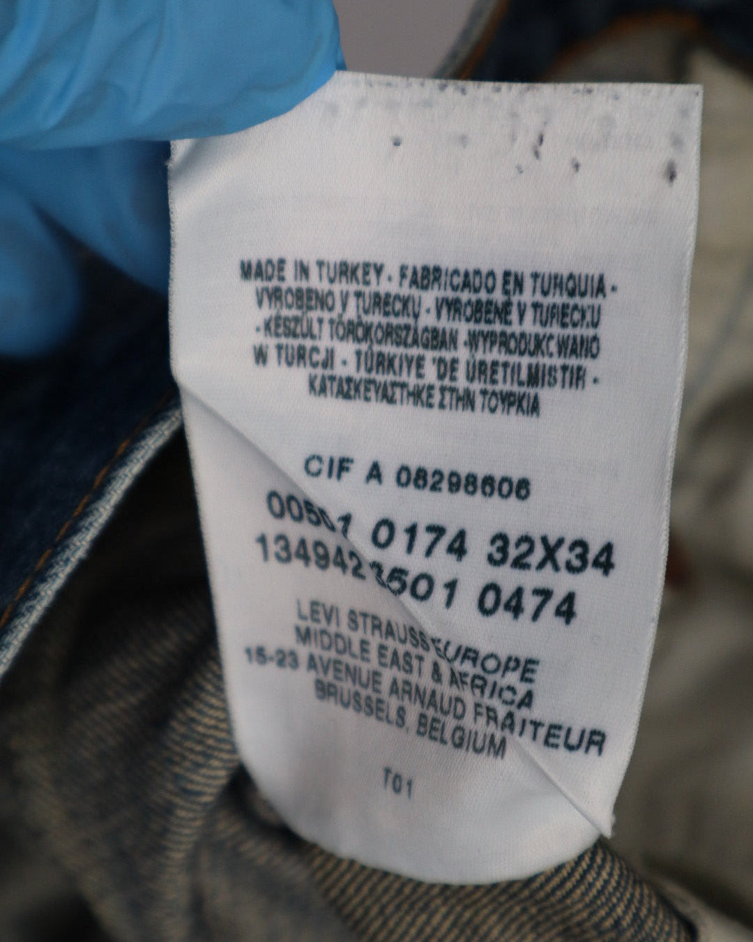 Jean Levi's 501 bleu