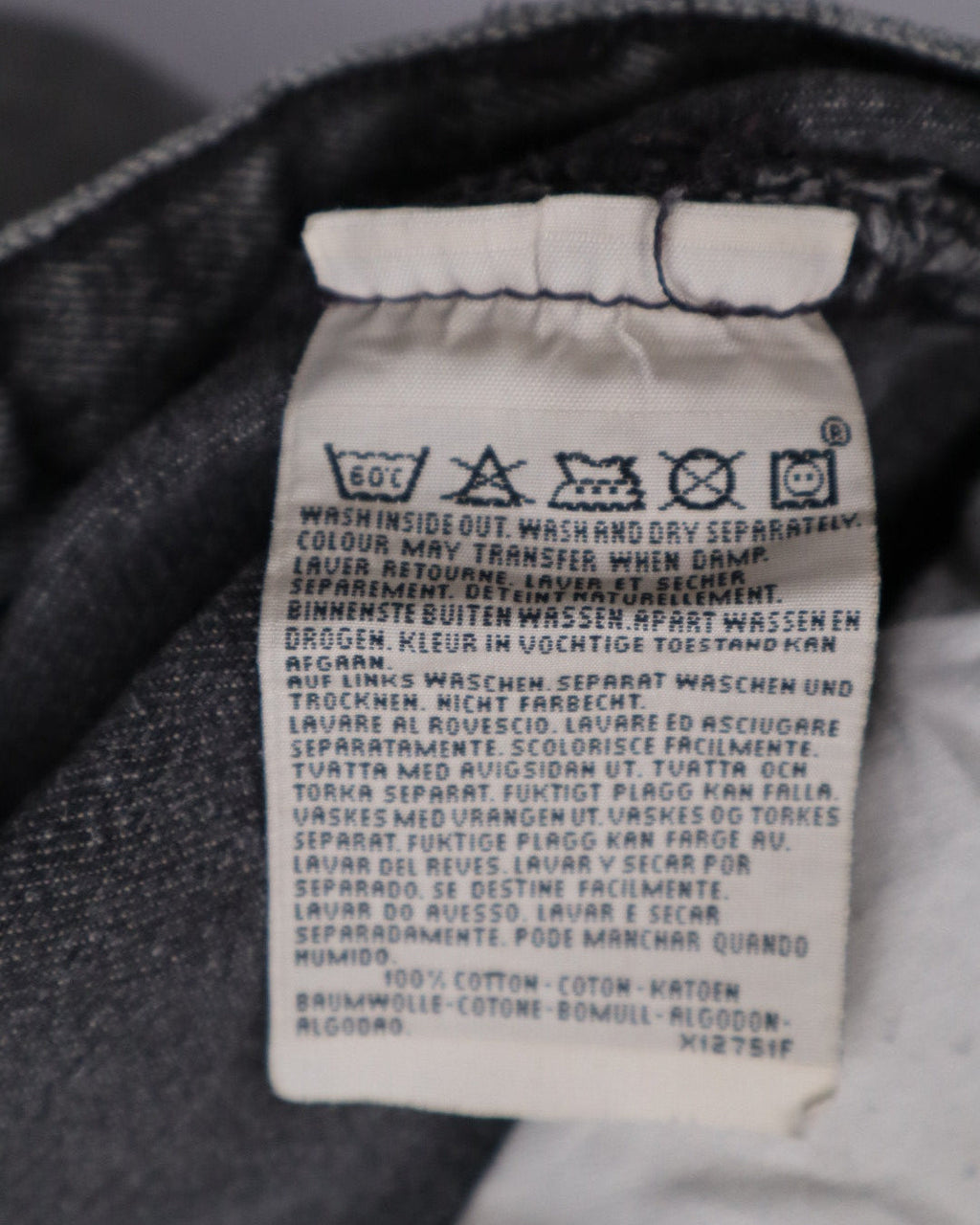 Jean Levi's 501 bleu clair patine