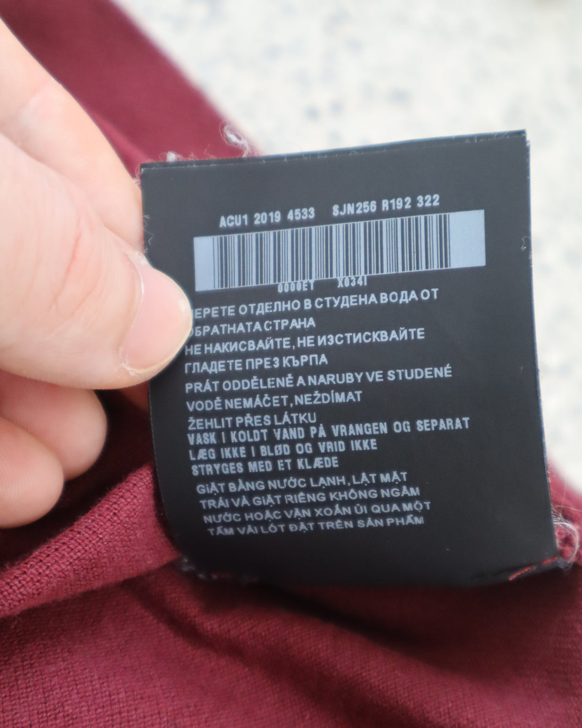 Polo Prada Linea Rossa bordeaux