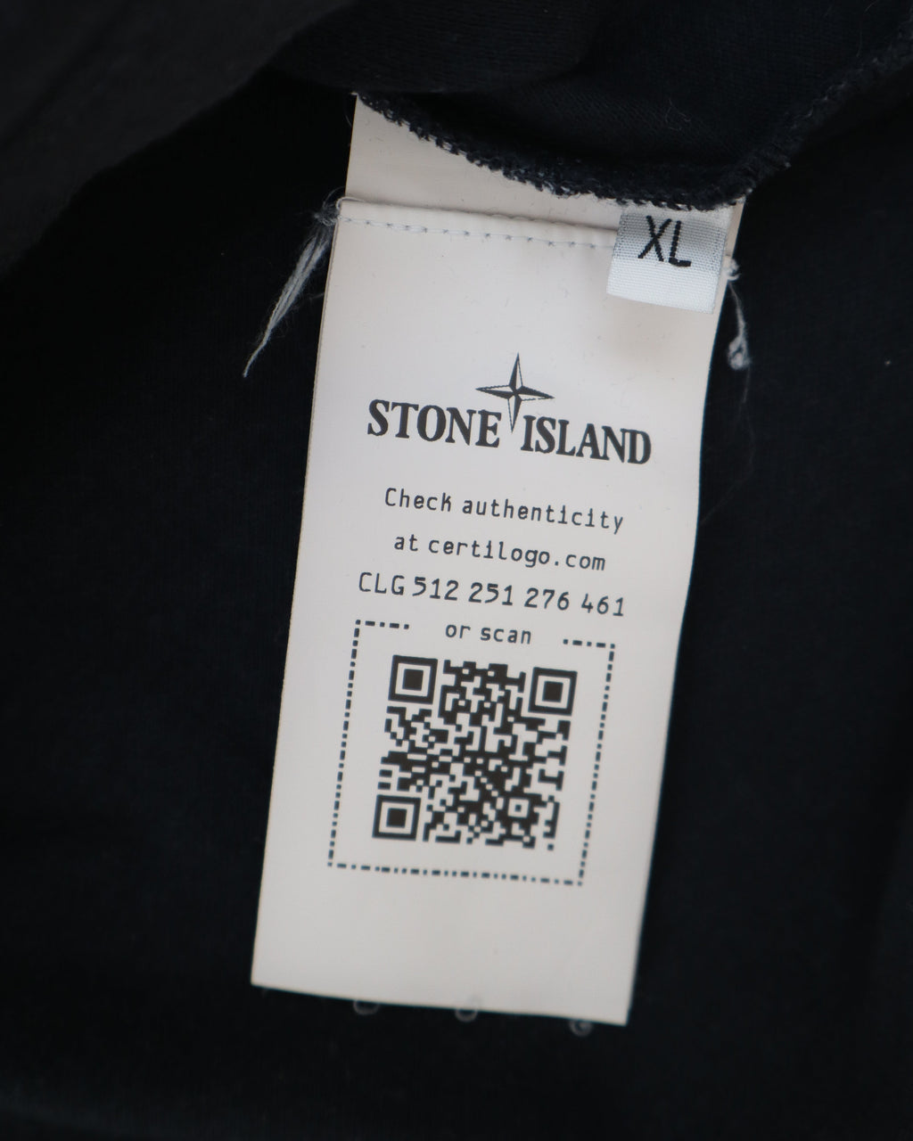 Polo Stone Island Compass bleu marine
