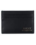 Porte-cartes Gucci cuir noir