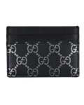 Porte-cartes Gucci cuir noir